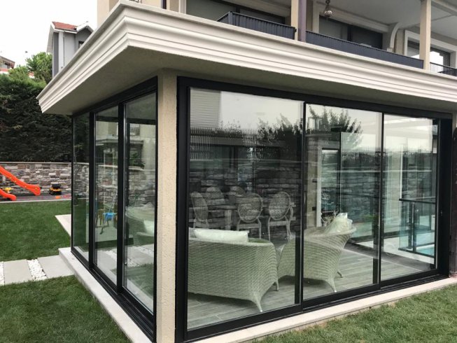 Sürme Cam Balkon Uygulamaları